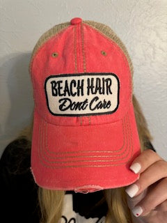 Beach Hair Don't Care Hat