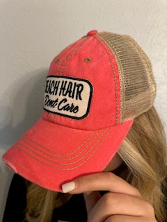 Beach Hair Don't Care Hat