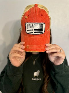 Baseball Flag Hat