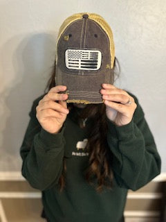 Baseball Flag Hat