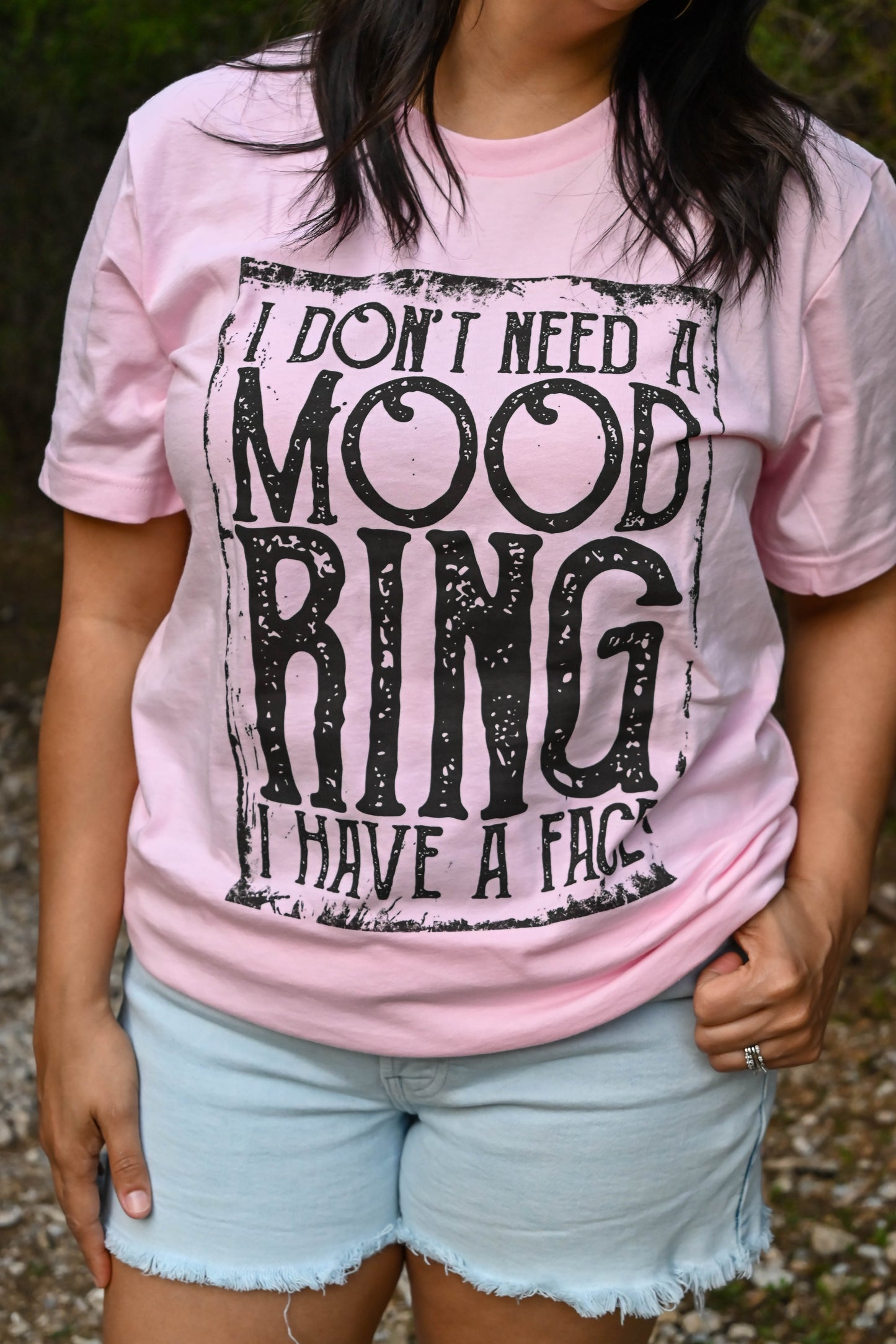Don't Need Mood Ring Pink Tee