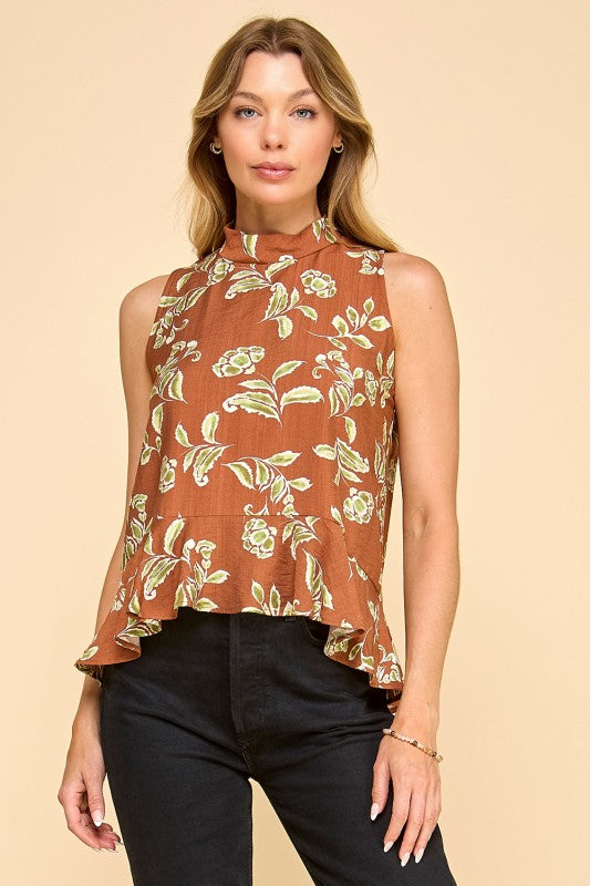 Jay Floral Printed Top
