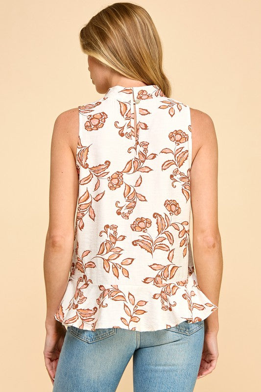 Jay Floral Printed Top