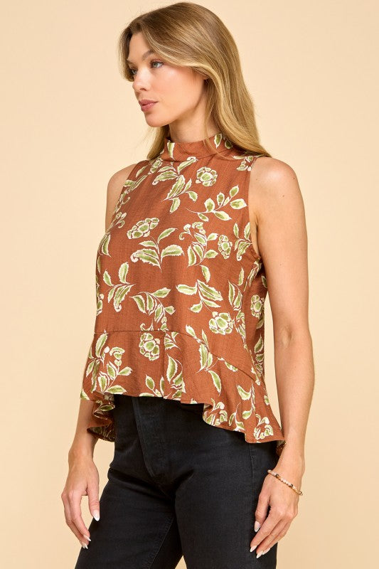 Jay Floral Printed Top