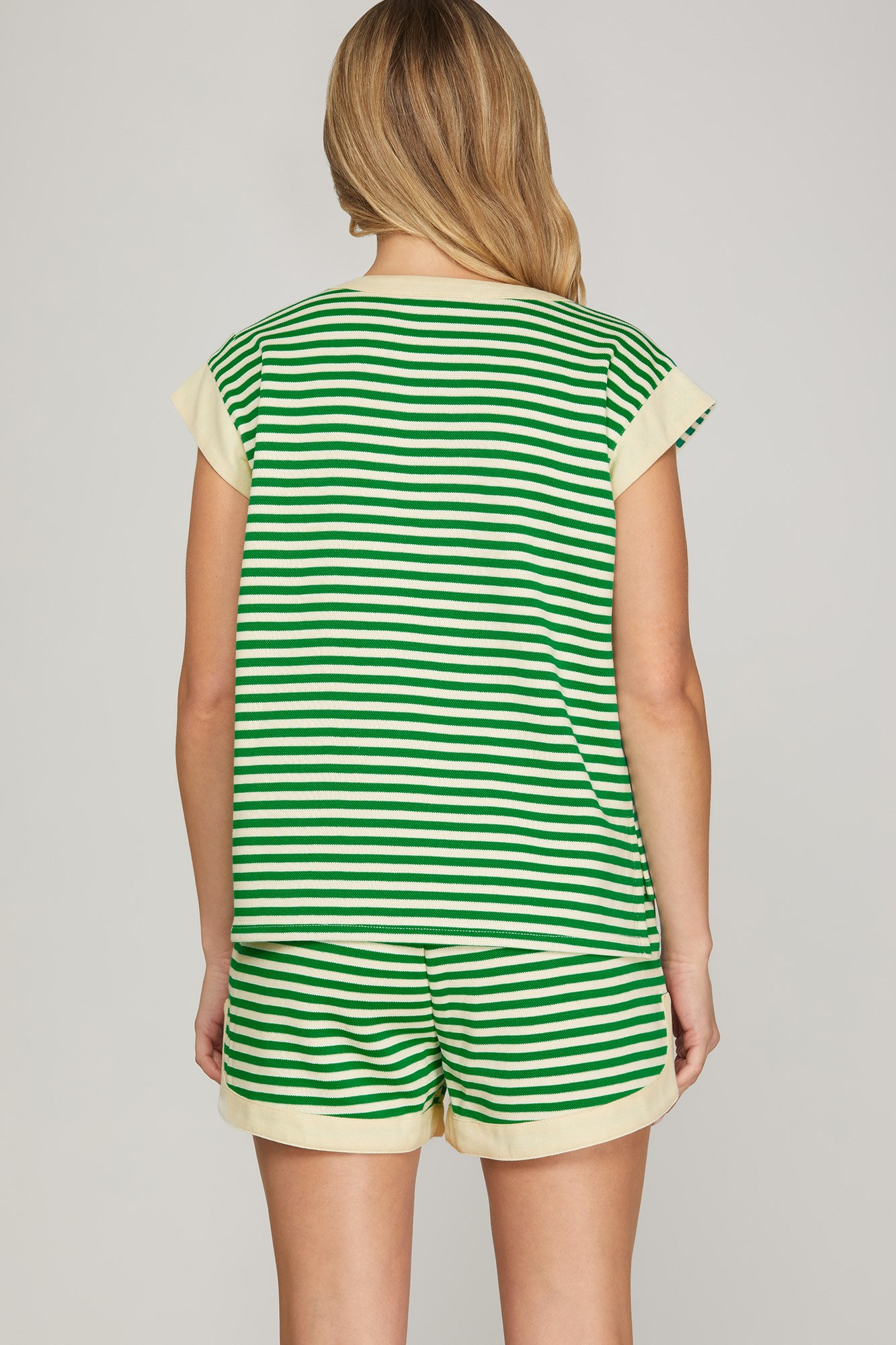 Striped Two Piece Set