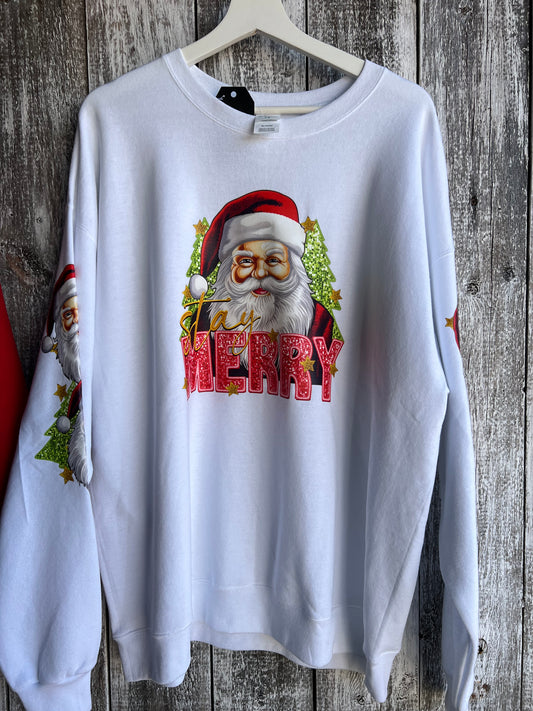 Santa Merry Sweatshirt