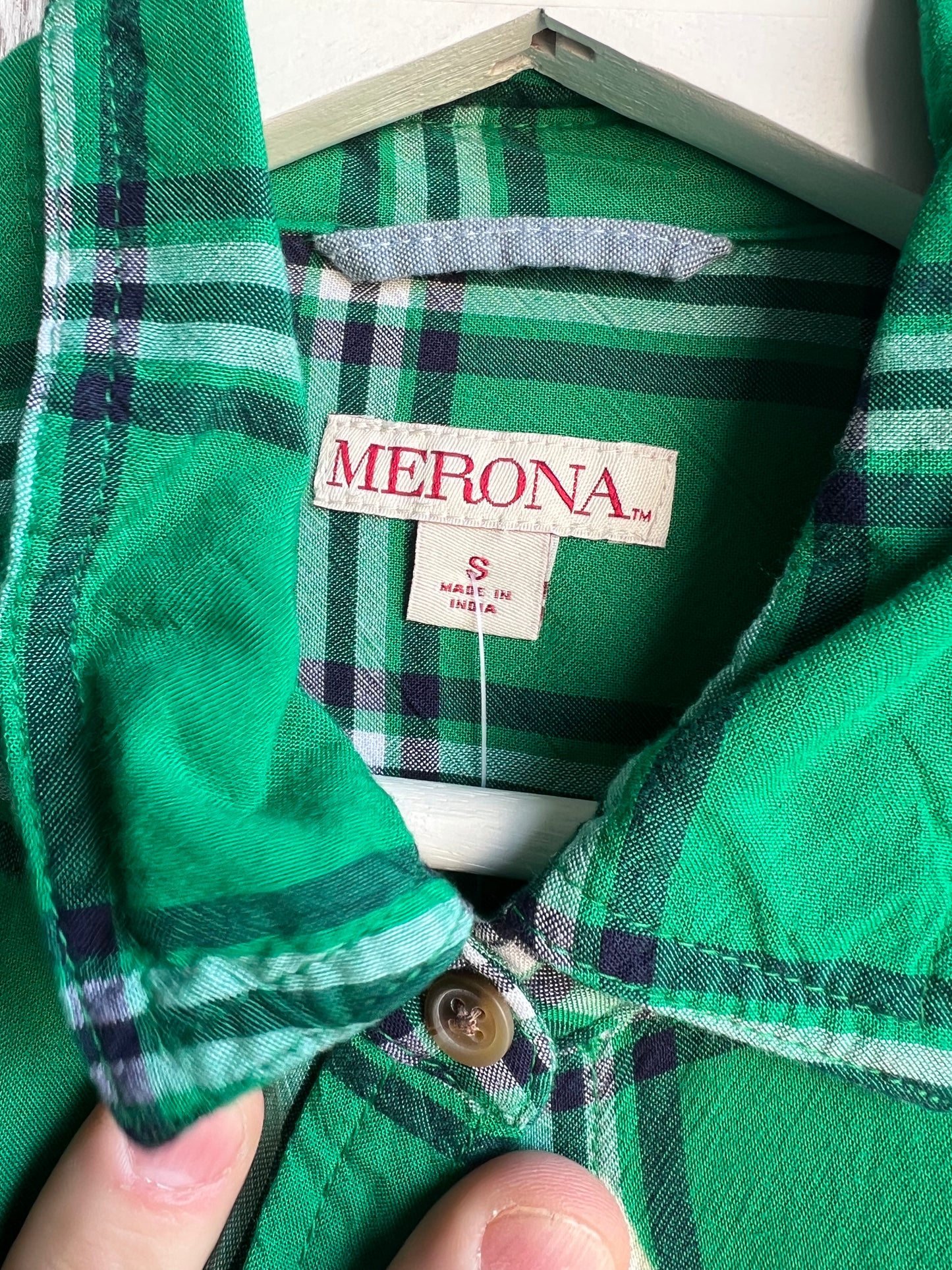 Elf Plaid Print Long Sleeve Shirt