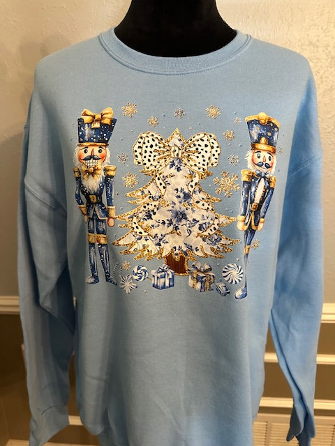 Blue Nutcracker Sweatshirt