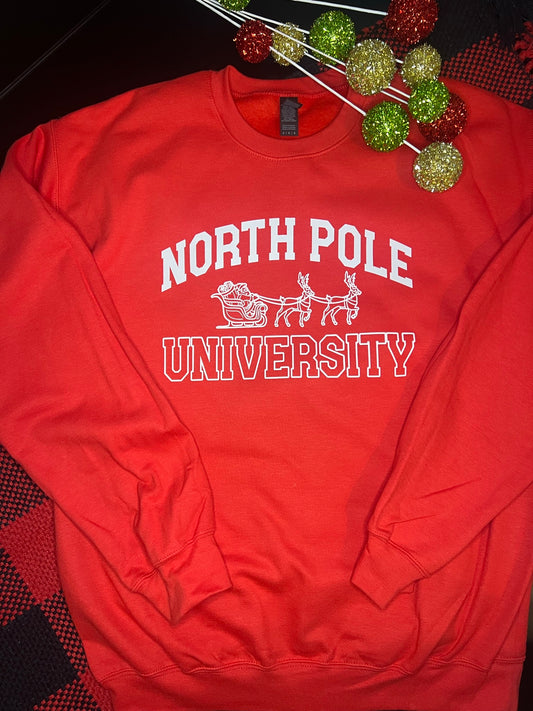 North Pole University Sweatshirt