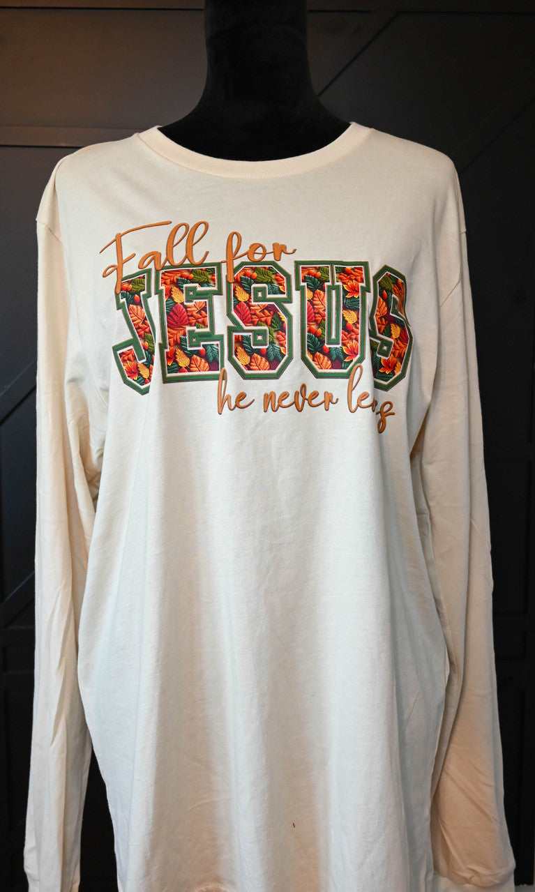 Fall for Jesus LS Tee