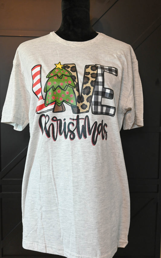 Love Christmas Tee