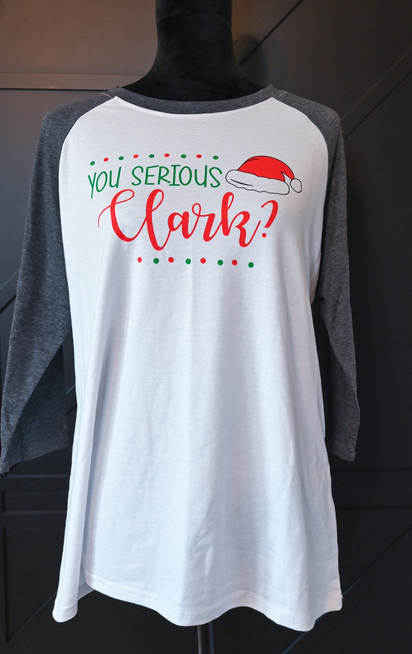 You Serious Clark Raglan