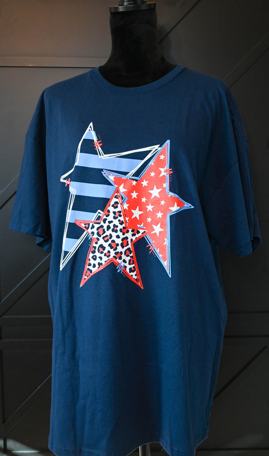 Fourth of July Patriot Star Shirt