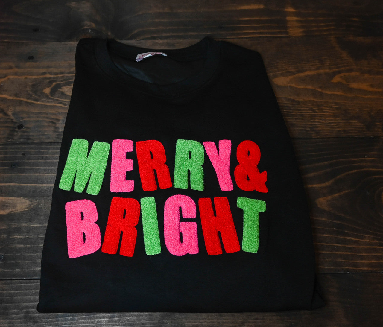 Merry & Bright Lightweight Crewneck