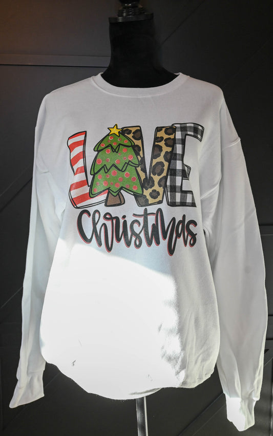 Love Christmas Crewneck Sweatshirt