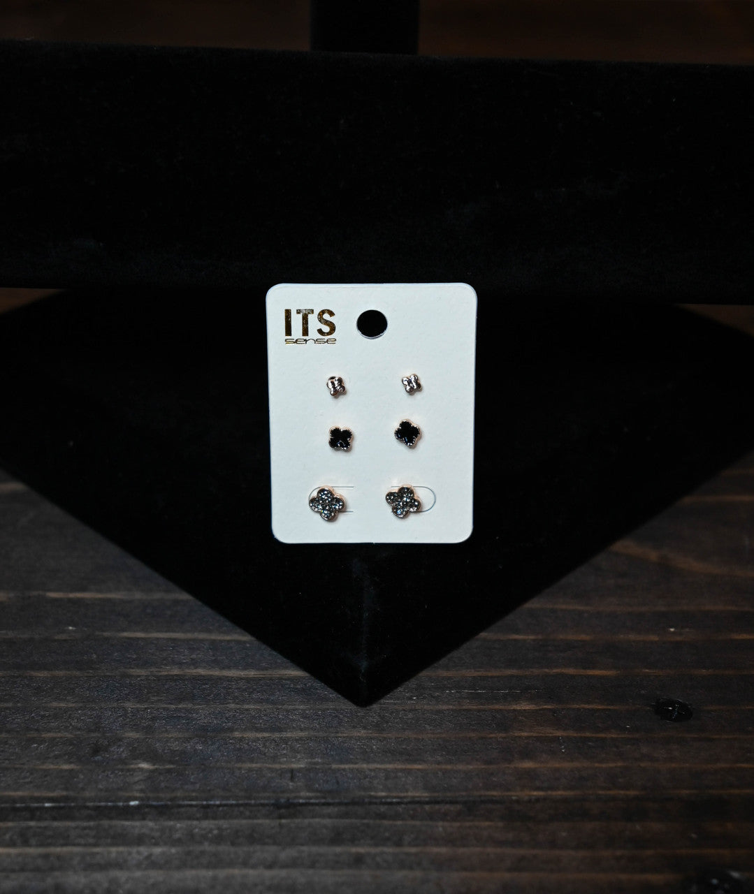 3 Piece Stud Earring Set