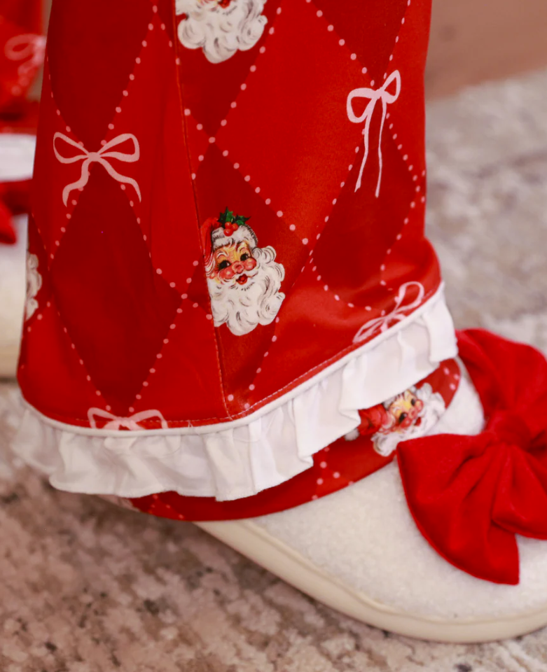 Santa Long Sleeve Pajama Set