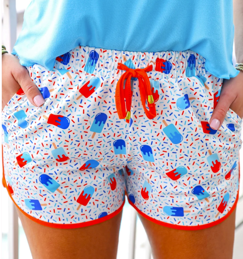 Popsicle Patriotic Shorts