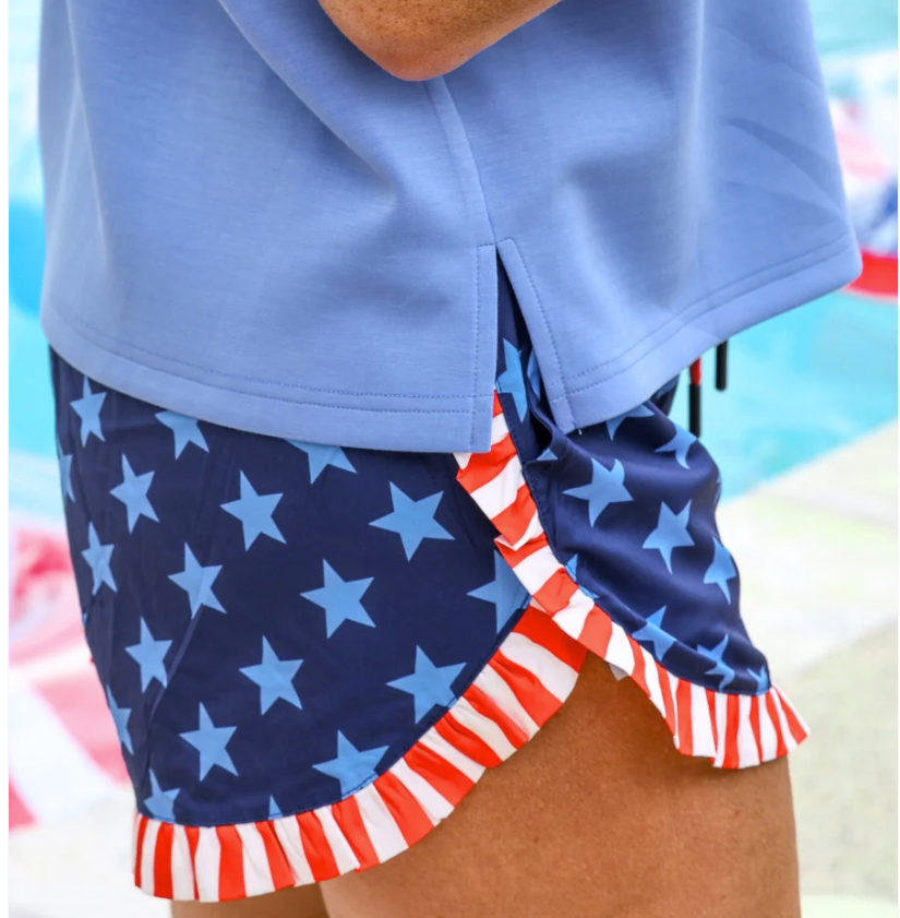Oh My Stars Ruffle Shorts