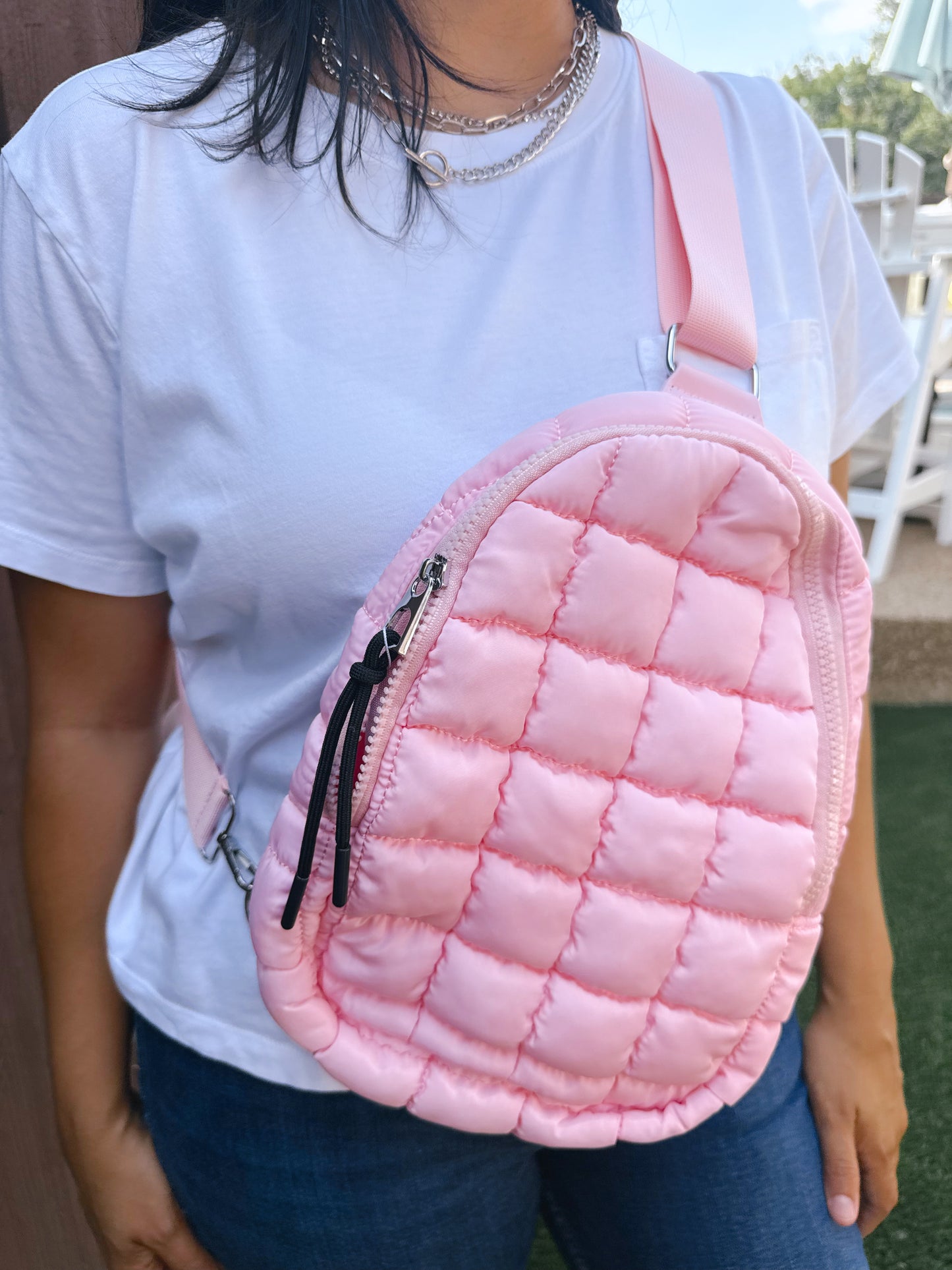 Quilted Sling Bag