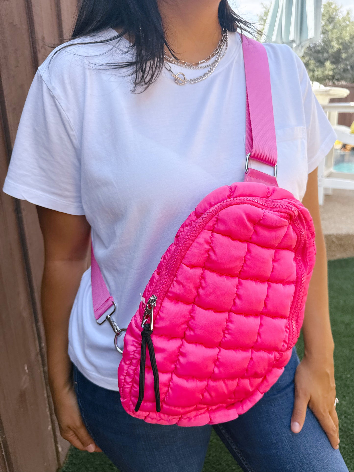 Quilted Sling Bag