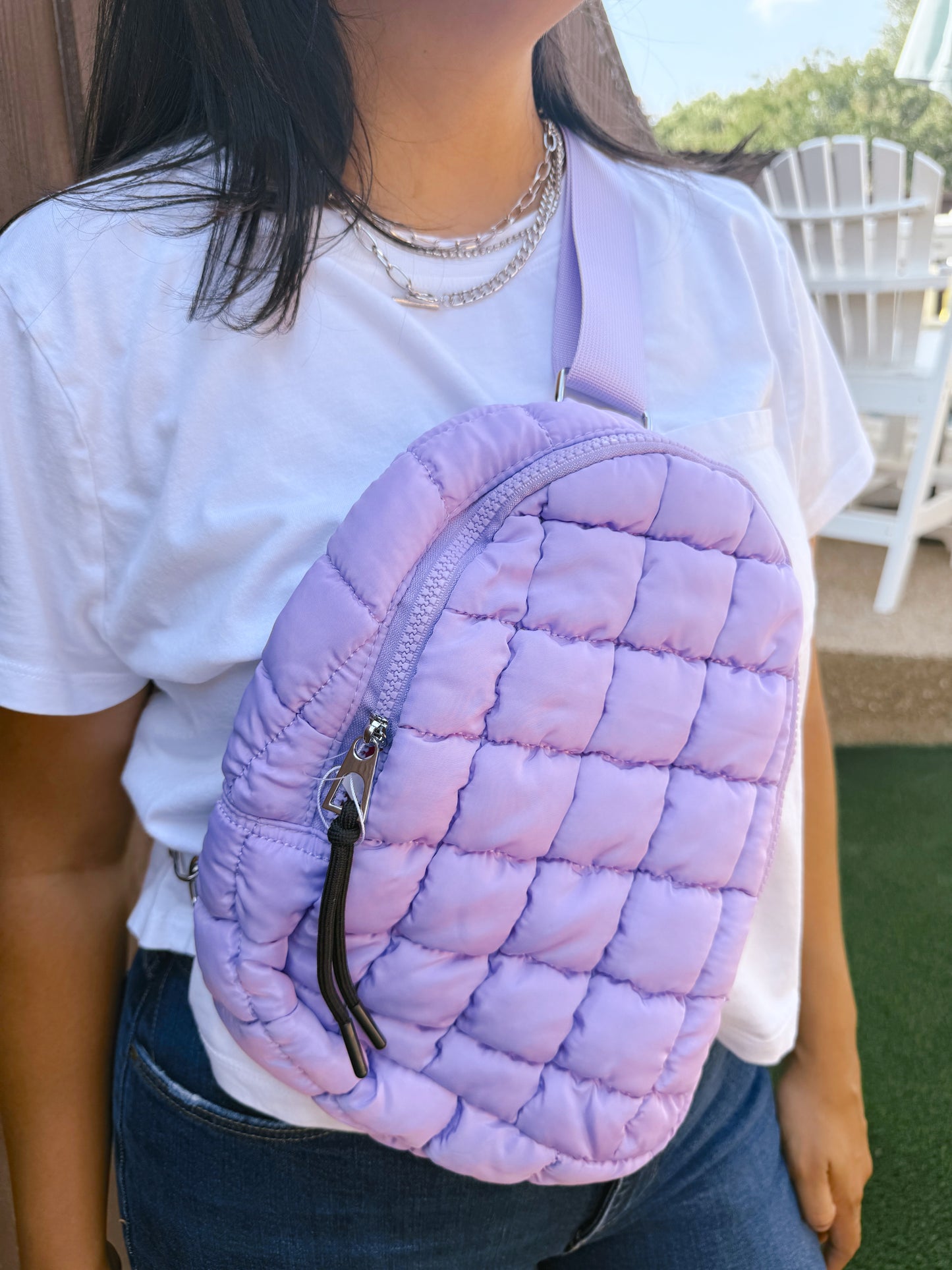 Quilted Sling Bag