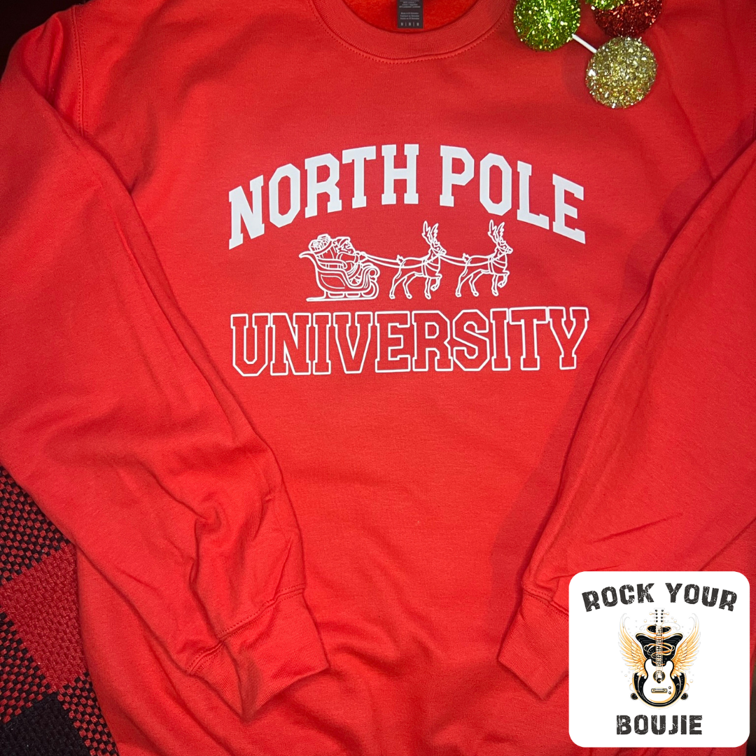 North Pole University Sweatshirt