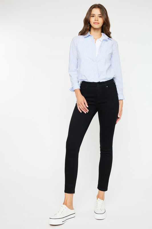 Kancan High Rise Ankle Jeans