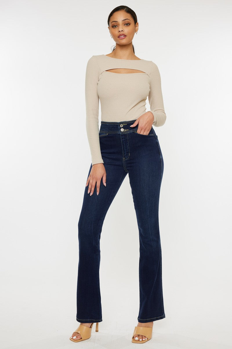 Kancan High Rise Bootcut Jeans