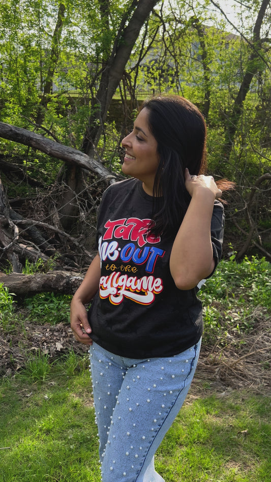 Take Me Out To The Ballgame Star Tee