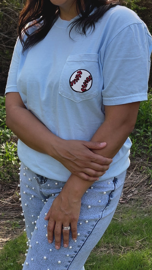 Baseball CC Pocket Tee